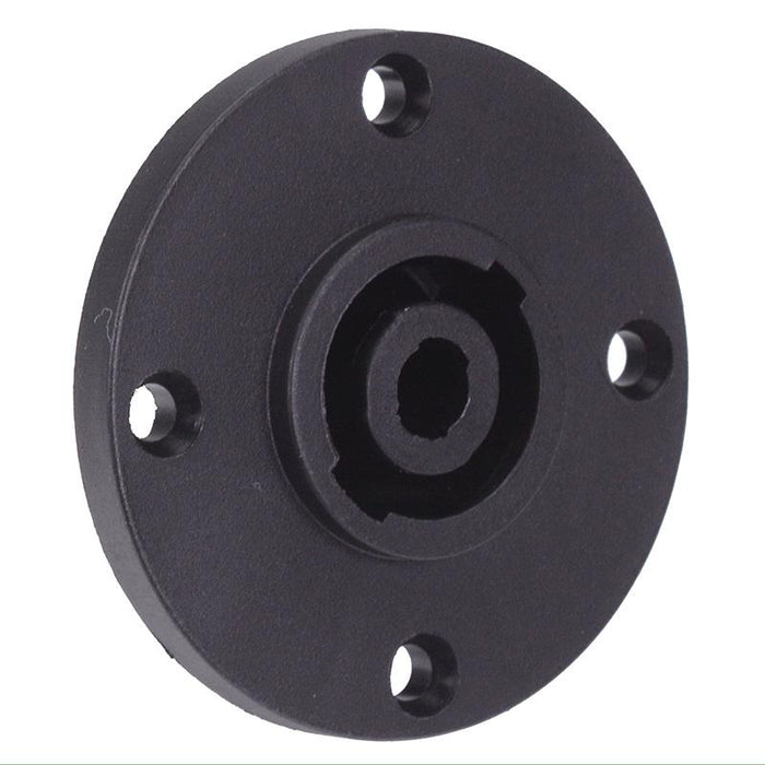 2 Pole Speakon Panel Mount Round Socket Connector
