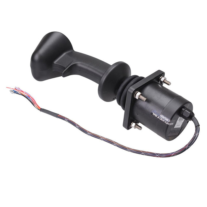 Black 2 Axis Hall Effect Joystick 4 Buttons APEM HG34M0X001DC-7027