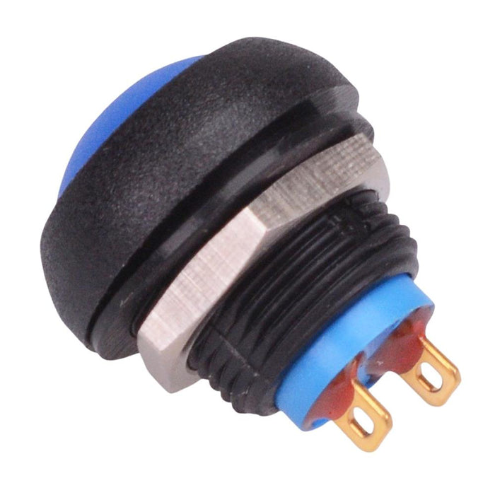 ISR3SADB00 Blue Momentary 12mm Push Button Switch SPST IP67 APEM