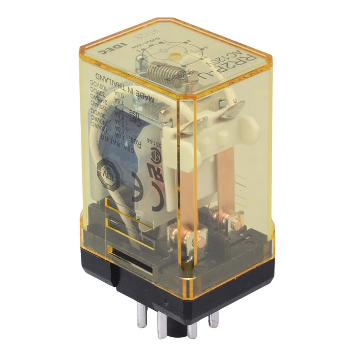 RR2P-UAC120V 120VAC PCB Power Industrial Relay 10A DPDT IDEC
