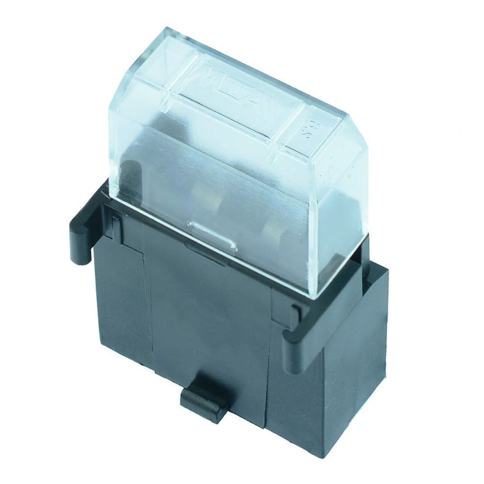 Stackable Standard Blade Fuse Holder with Transparent Cover