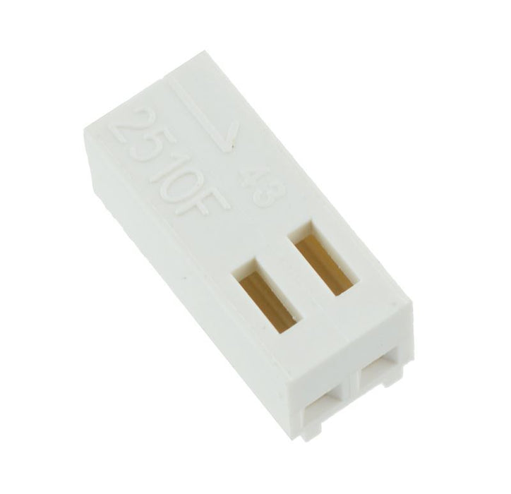 2-Way Straight PCB Crimp Housing 2.54mm