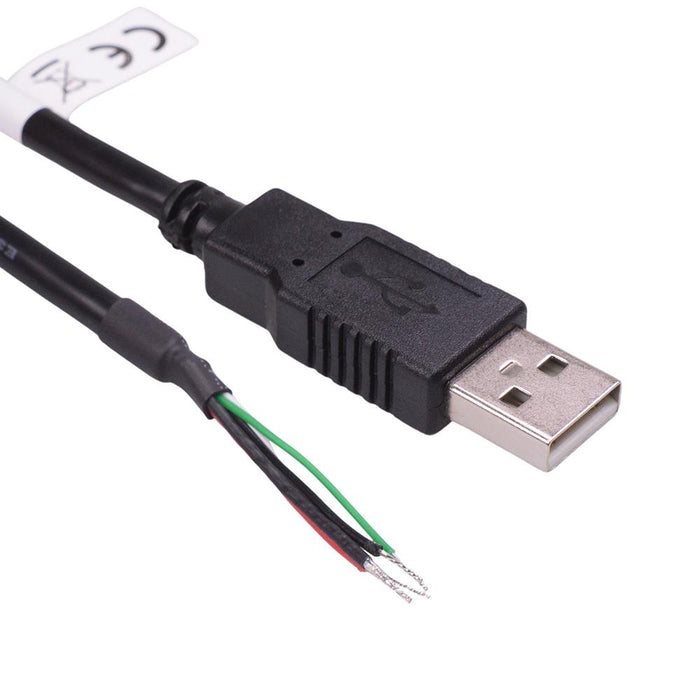 Prewired USB A 2.0 Plug 50cm