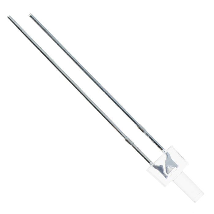 White 2mm Lighthouse Waterclear Lens LED