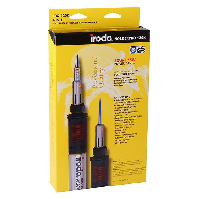 IRODA Pro-Torch PT-200 Handheld Professional Butane Gas Blow Torch