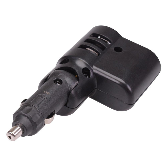 2 Way Fused Cigarette Lighter Socket Splitter 10A 12V A13-39