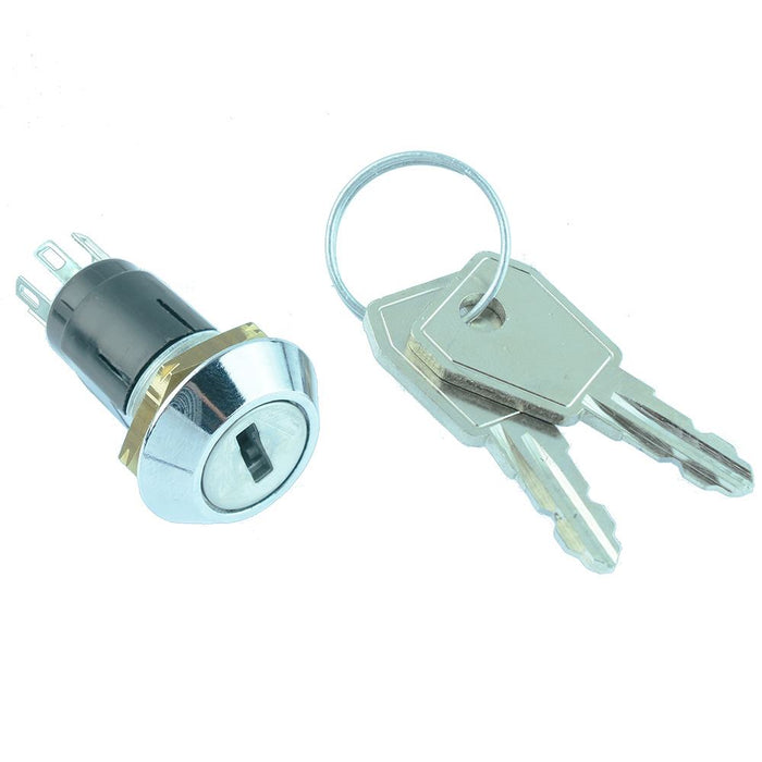 SRL-5-M-D-2 On-On Keylock Key Switch DPDT 1A 125V
