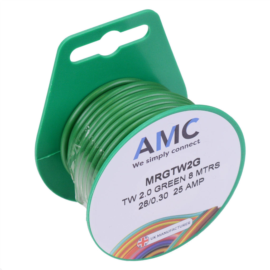 2mm² Thin Wall Cable Mini Reel 8M