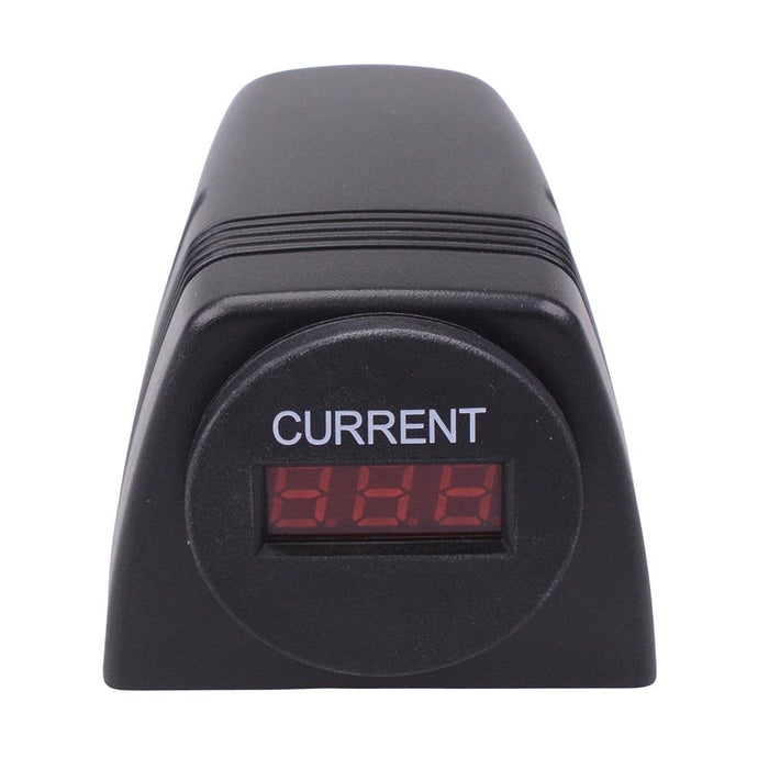 Ammeter with Panel Mount Housing 7-33VDC A25-1BHS-BB3-R