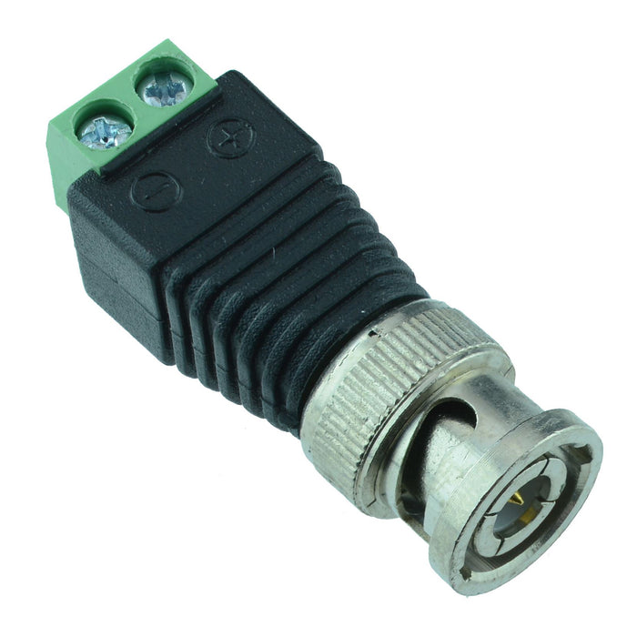 BNC Male Plug Connector with Screw Terminals