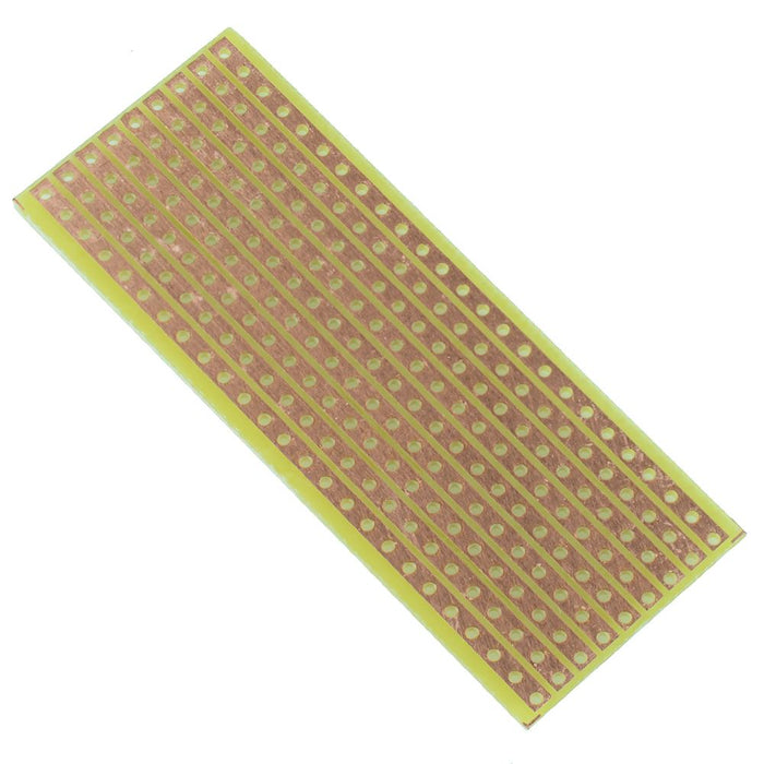25 x 64mm Stripboard 2.54mm Pitch