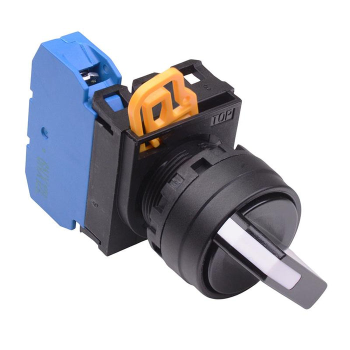 YW1S-2E10 22mm 2 Position Maintained Selector Switch NO IP65 IDEC
