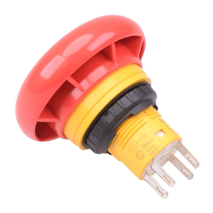 AB6E-4BV02PTRH Unibody 16mm Emergency Stop Switch 40mm Mushroom 2NC IDEC