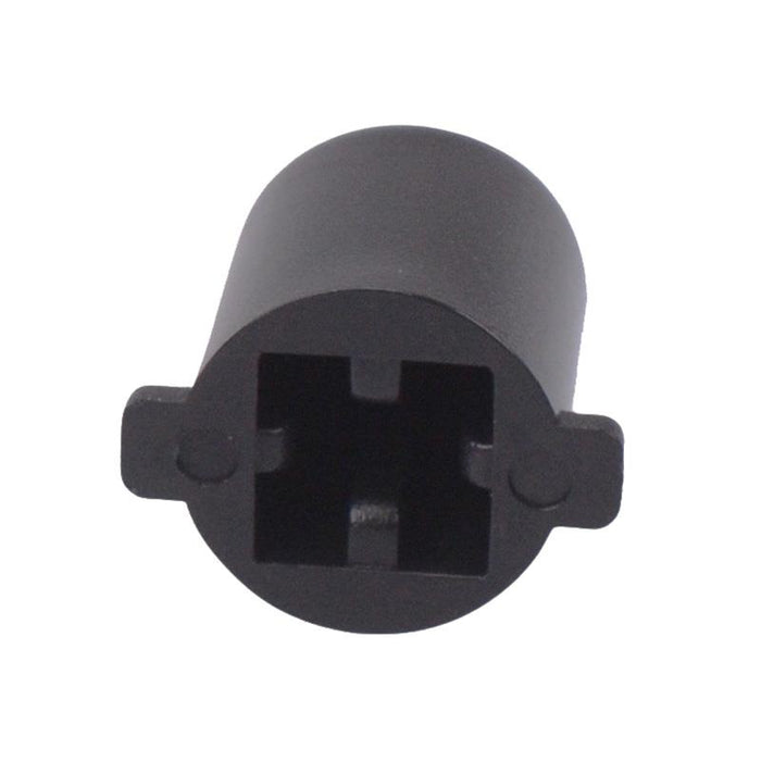 Black Round 6.6 x 8.0mm PCB Push Button Switch Cap