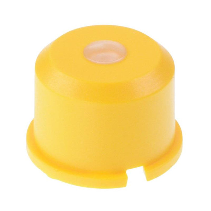 1E041 MEC Yellow Round Cap for use with illuminated 3F Multimec
