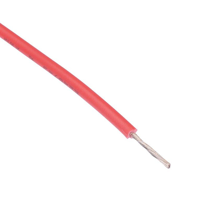 610m Red UL1015 18AWG 34/0.18mm Tinned Copper Stranded Wire