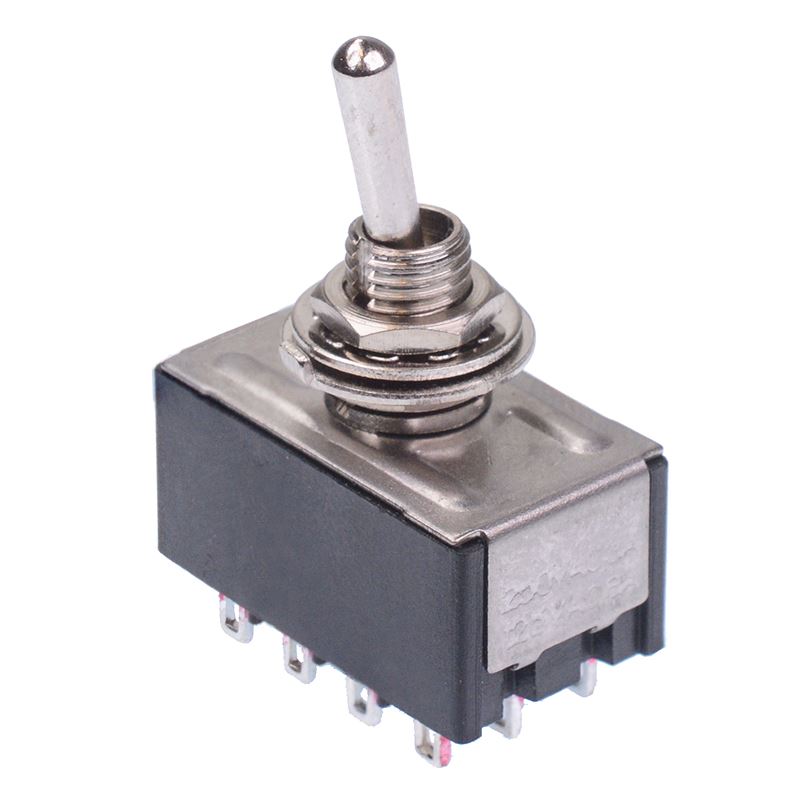 On-Off-On Mini Miniature Toggle Switch 4PDT — Switch Electronics | Your ...