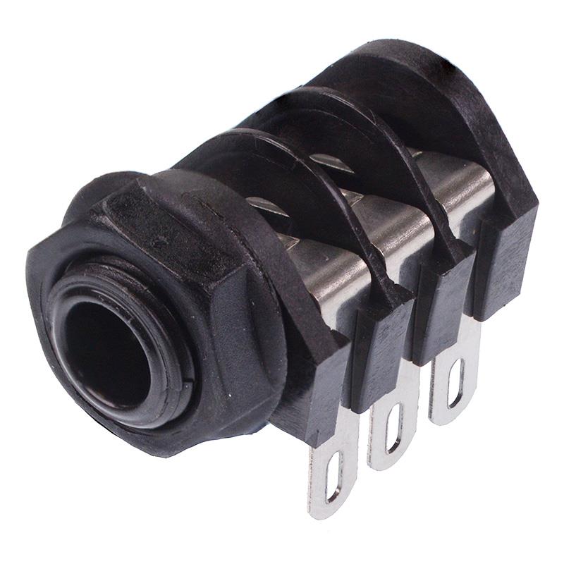 Socket Type Jocker 6.35mm Stereo Solder Jack Socket S2/SSS CL1200 — Switch Electronics ...