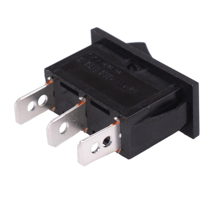 R13 Rocker Switch On-On Rectangle Rocker Switch SPDT 10A 250VAC R13-91C-01 — Switch ...