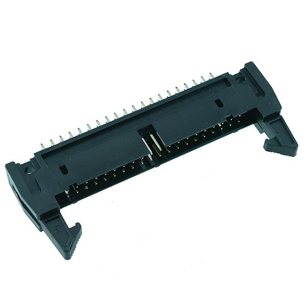 40-Way IDC Latched PCB Plug 2.54mm Pitch