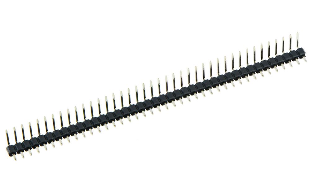 40-Way Right Angle Male Header 2.54mm