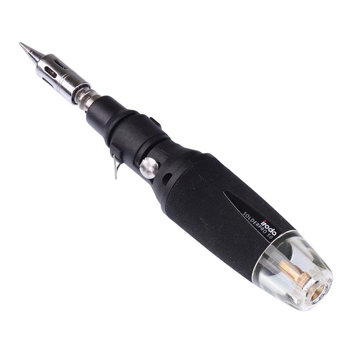 IRODA SolderPro 50K Cordless Butane Gas Soldering Iron 4-In-1 Kit 30-70W