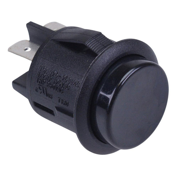 Off-(On) Momentary 25mm Push Button Switch DPST 16A 250VAC R13-541A-01-BR