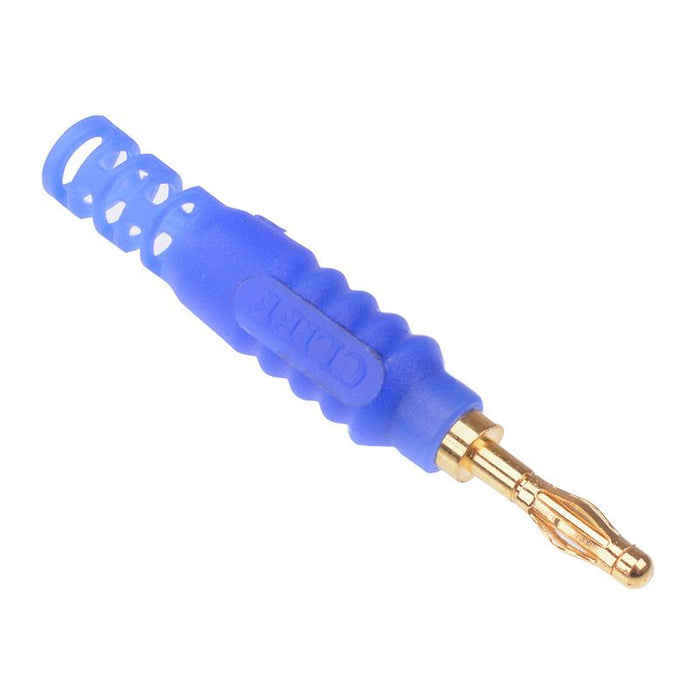 Blue 2mm Gold Plated Test Plug FCR7365L