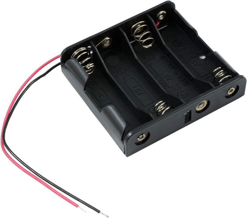 AA x 4 Open Battery Holder