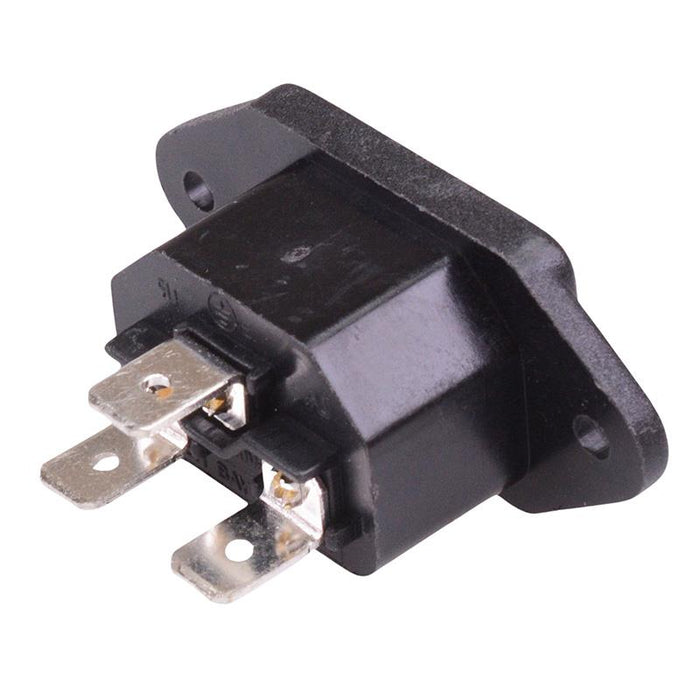 CL1920RB1 Panel Mount IEC C14 Input Socket 15A 250V CLIFF