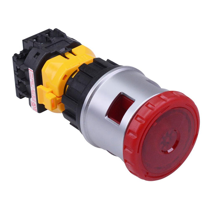 XN4E-TL412Q4MR 24V illuminated 30mm Emergency Stop Switch Padlock 1NO-2NC IP65 IDEC