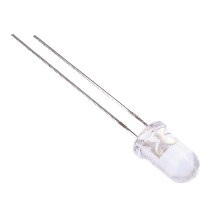 Red 5mm Water Clear LED 5000mcd 15°