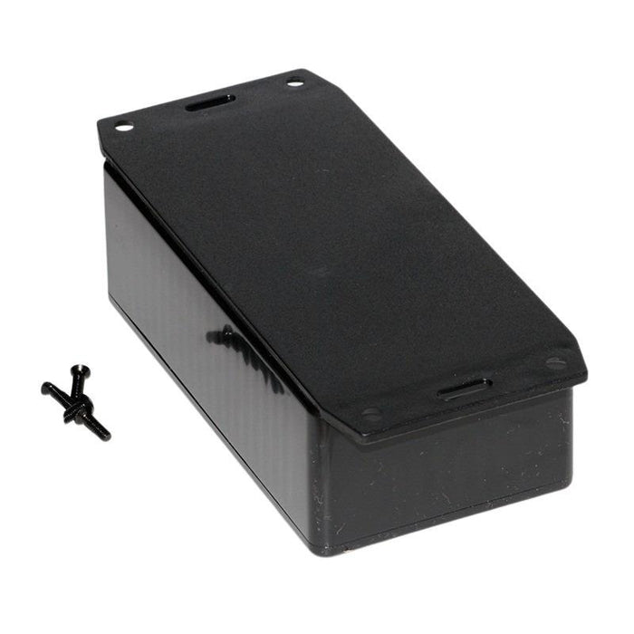 1591CF2BK Hammond Multipurpose Black FRABS Enclosure Flanged Base 120 x 65 x 40mm