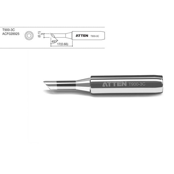 3mm Hoof Soldering Iron Tip T900-3C ATTEN
