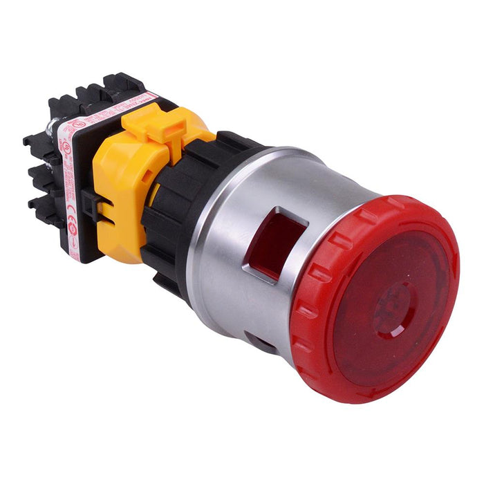 XN4E-TL403Q4MR 24V illuminated 30mm Emergency Stop Switch Padlock 3NC IP65 IDEC