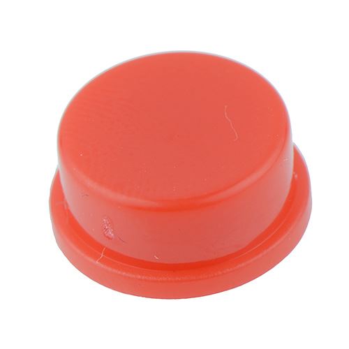 Red Round 12x12mm Tactile Switch Cap