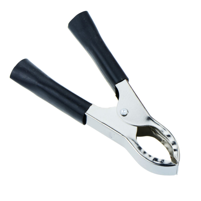 Black 75mm Alligator Crocodile Battery Clips Connectors