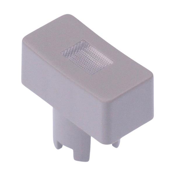 1QS031 MEC Grey Concave Rectangle Cap for use with 3F Multimec