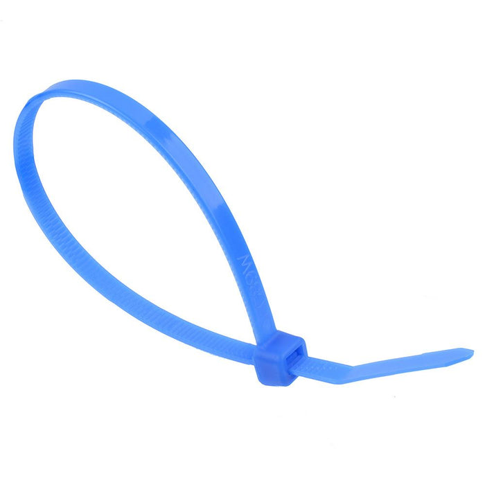 4.8mm x 370mm Blue Cable Tie - Pack of 100