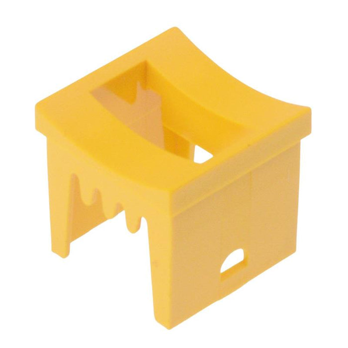 1631004 MEC Yellow Rectangle Bezel Convex Top for use with Unimec
