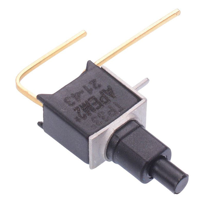 TP33WW08000 Off-(On) Momentary Sub-Miniature PCB Right Angle Vertical Push Button Switch SPST APEM