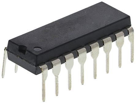 TLC5916IN LED Driver, 8 Outputs, Constant Current, 3V to 5.5V In, 30MHz Switch, 17V / 120mA Out, DIP-16