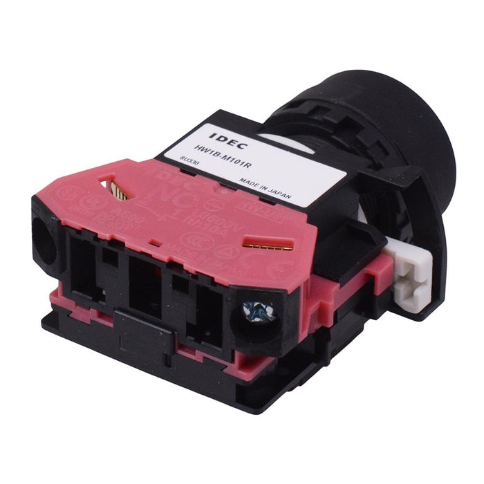HW1B-M1F01R Red 22mm Momentary Push Button Switch NC IDEC