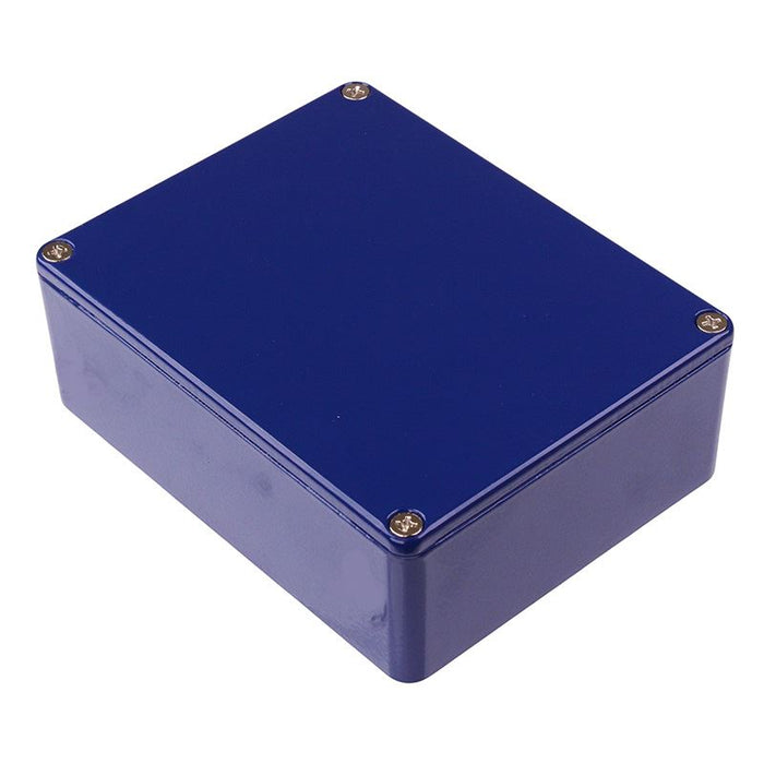 1590BBSCB Hammond Blue Die Cast Stomp Box Enclosure 120 x 94 x 42mm