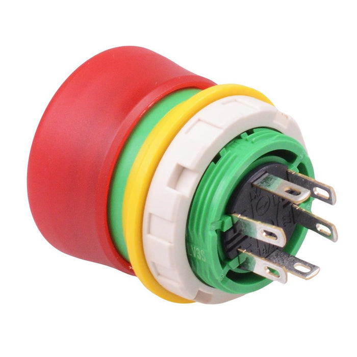 XW1E-LV3SG02Q4TR illuminated Unibody 22mm Emergency Stop Switch 2NC IDEC