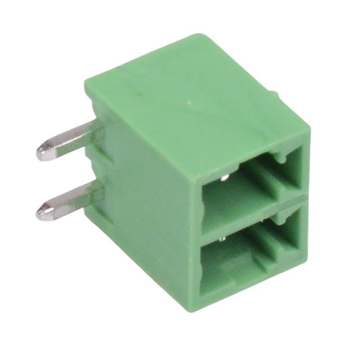 2-Way 3.81mm Horizontal PCB Header Closed Ends 8A 300V