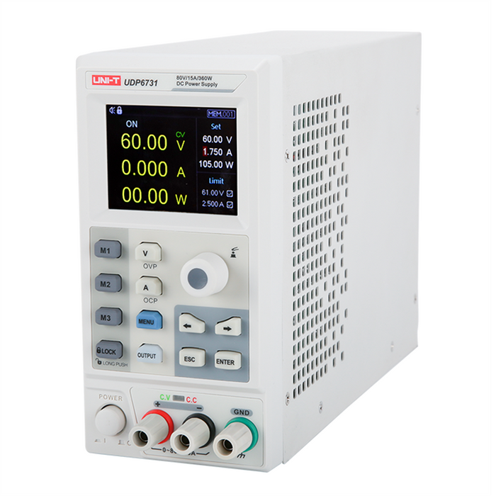 UDP6730 1-Channel Programmable Switching DC Power Supply 30A 40V 360W Uni-T
