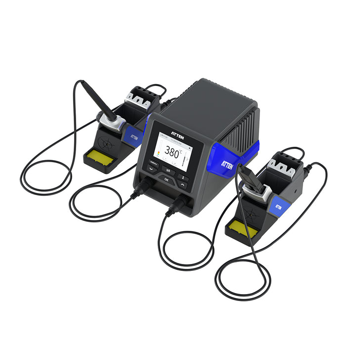 200W Professional Intelligent Rework Station Electric Tweezers Colour LCD GT-6200P ATTEN