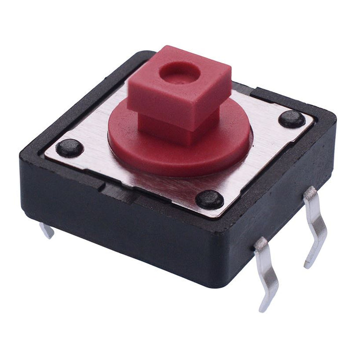 PHAP5-50VA2K3T2N3 7.3mm Height Square 12mm x 12mm Through Hole Tactile Switch 260g Tube Packaging APEM