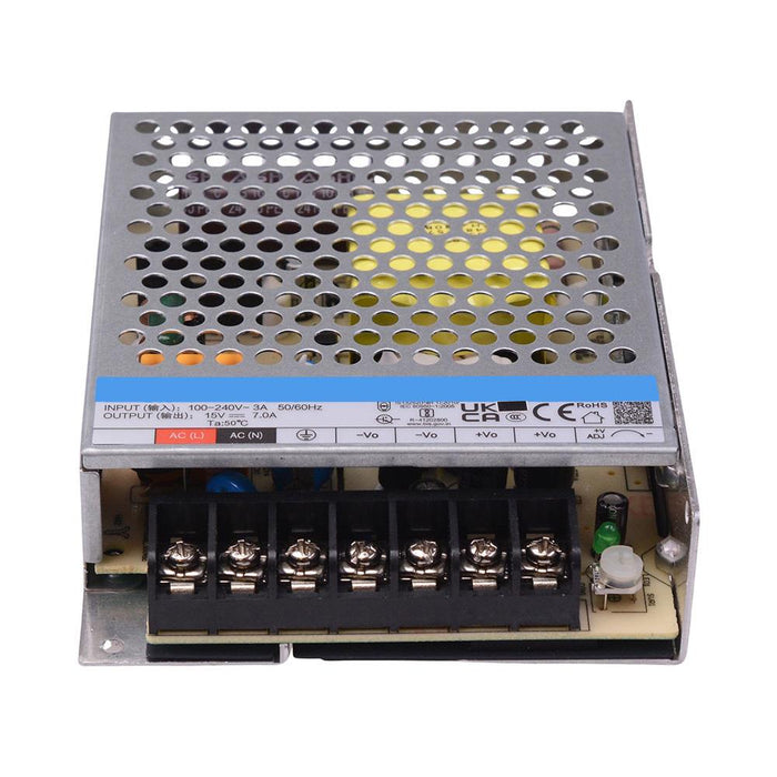 15V 7A Enclosed Switching Power Supply 100W